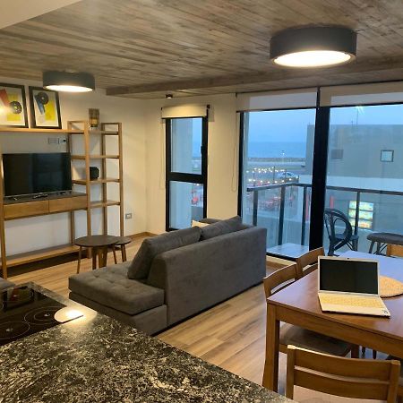 Apartamento Moderno Departamento Nuevo Con Vista Al Mar. Mar del Plata Exterior foto