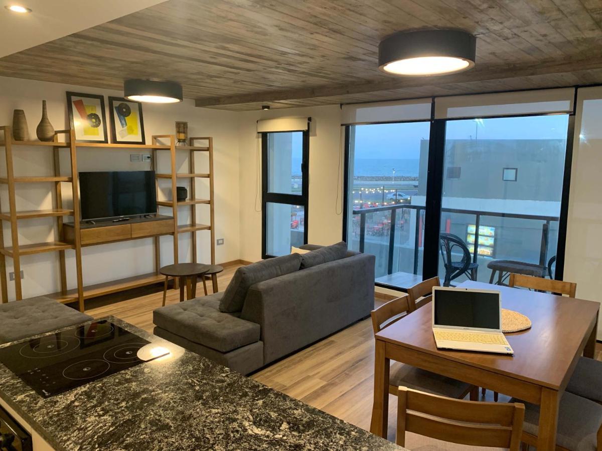 Apartamento Moderno Departamento Nuevo Con Vista Al Mar. Mar del Plata Exterior foto